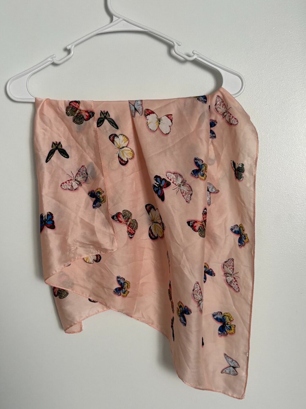 Satin Butterfly Scarf